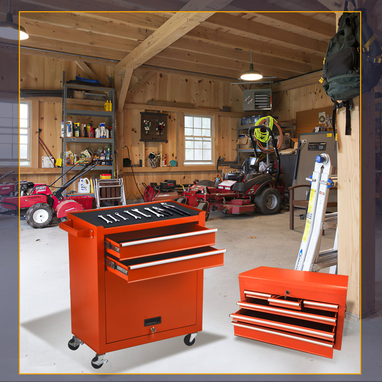 Big tool chest shop on wheels